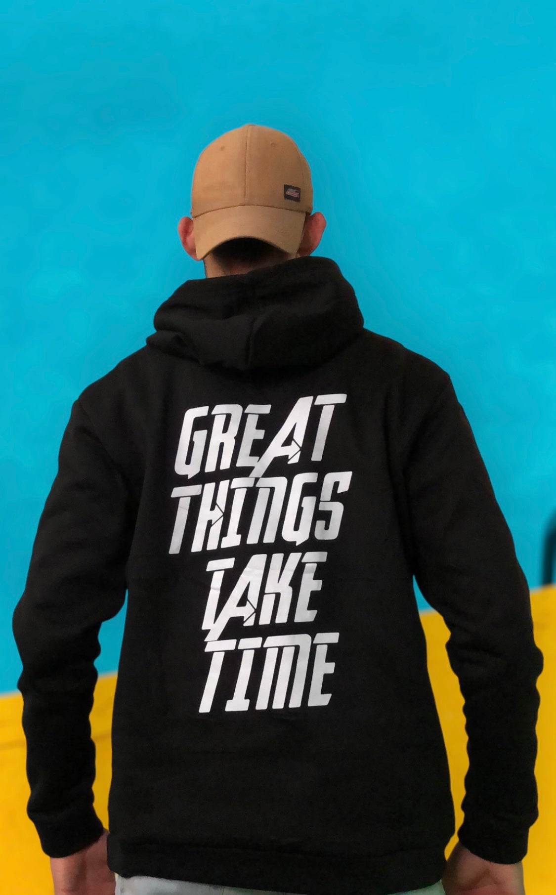 Hoodie - Great Things Take Time – CHELLVISION